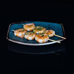 246. Pinchos de gambas
