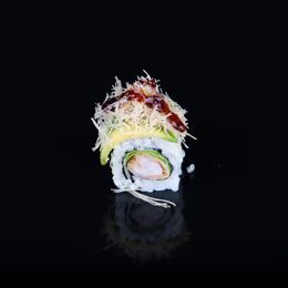 142. Uramaki Ebi Avocado (8 Pzs.)